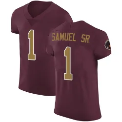 Washington Commanders Men's Elite Burgundy Alternate Vapor Untouchable Jersey (1 Deebo Samuel Sr.)