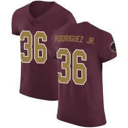 Washington Commanders Men's Elite Burgundy Alternate Vapor Untouchable Jersey (36 Chris Rodriguez Jr.)