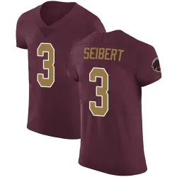 Washington Commanders Men's Elite Burgundy Alternate Vapor Untouchable Jersey (3 Austin Seibert)