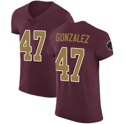 Washington Commanders Men's Elite Burgundy Alternate Vapor Untouchable Jersey (47 Zane Gonzalez)