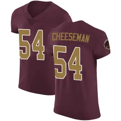 Washington Commanders Men's Elite Burgundy Alternate Vapor Untouchable Jersey (54 Camaron Cheeseman)