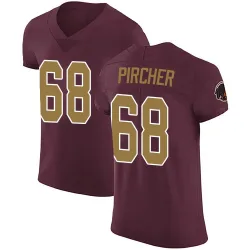 Washington Commanders Men's Elite Burgundy Alternate Vapor Untouchable Jersey (68 Max Pircher)