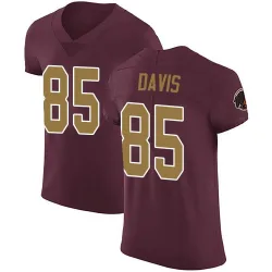Washington Commanders Men's Elite Burgundy Alternate Vapor Untouchable Jersey (85 Vernon Davis)