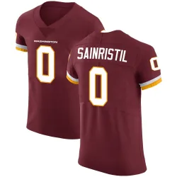 Washington Commanders Men's Elite Burgundy Team Color Vapor Untouchable Jersey (0 Mike Sainristil)