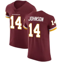 Washington Commanders Men's Elite Burgundy Team Color Vapor Untouchable Jersey (14 Josh Johnson)