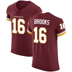 Washington Commanders Men's Elite Burgundy Team Color Vapor Untouchable Jersey (16 Ja'Corey Brooks)