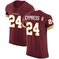 Washington Commanders Men's Elite Burgundy Team Color Vapor Untouchable Jersey (24 Fentrell Cypress II)