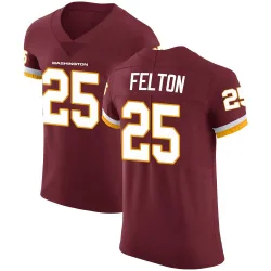 Washington Commanders Men's Elite Burgundy Team Color Vapor Untouchable Jersey (25 Demetric Felton)