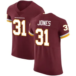 Washington Commanders Men's Elite Burgundy Team Color Vapor Untouchable Jersey (31 Jonathan Jones)