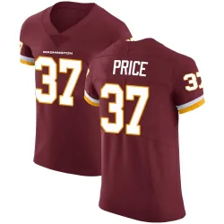 Washington Commanders Men's Elite Burgundy Team Color Vapor Untouchable Jersey (37 Bobby Price)