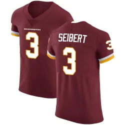 Washington Commanders Men's Elite Burgundy Team Color Vapor Untouchable Jersey (3 Austin Seibert)