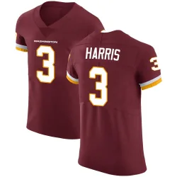 Washington Commanders Men's Elite Burgundy Team Color Vapor Untouchable Jersey (3 Will Harris)
