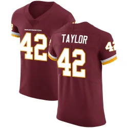 Washington Commanders Men's Elite Burgundy Team Color Vapor Untouchable Jersey (42 Charley Taylor)