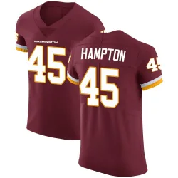 Washington Commanders Men's Elite Burgundy Team Color Vapor Untouchable Jersey (45 Dominique Hampton)