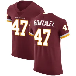 Washington Commanders Men's Elite Burgundy Team Color Vapor Untouchable Jersey (47 Zane Gonzalez)