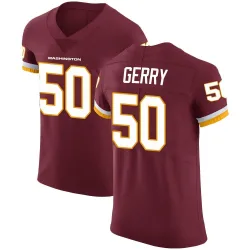 Washington Commanders Men's Elite Burgundy Team Color Vapor Untouchable Jersey (50 Nate Gerry)