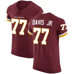Washington Commanders Men's Elite Burgundy Team Color Vapor Untouchable Jersey (77 Carl Davis Jr.)