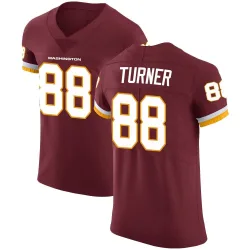 Washington Commanders Men's Elite Burgundy Team Color Vapor Untouchable Jersey (88 Cole Turner)