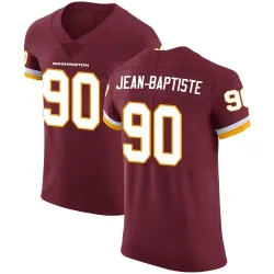 Washington Commanders Men's Elite Burgundy Team Color Vapor Untouchable Jersey (90 Javontae Jean-Baptiste)