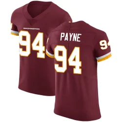 Washington Commanders Men's Elite Burgundy Team Color Vapor Untouchable Jersey (94 Daron Payne)