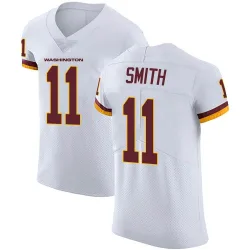 Washington Commanders Men's Elite White Vapor Untouchable Jersey (11 Alex Smith)