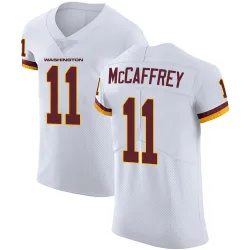 Washington Commanders Men's Elite White Vapor Untouchable Jersey (11 Luke McCaffrey)