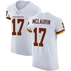 Washington Commanders Men's Elite White Vapor Untouchable Jersey (17 Terry McLaurin)