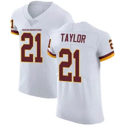 Washington Commanders Men's Elite White Vapor Untouchable Jersey (21 Sean Taylor)