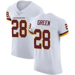 Washington Commanders Men's Elite White Vapor Untouchable Jersey (28 Darrell Green)
