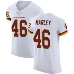 Washington Commanders Men's Elite White Vapor Untouchable Jersey (46 Nico Marley)
