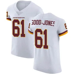 Washington Commanders Men's Elite White Vapor Untouchable Jersey (61 Julian Good-Jones)