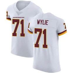 Washington Commanders Men's Elite White Vapor Untouchable Jersey (71 Andrew Wylie)
