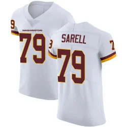 Washington Commanders Men's Elite White Vapor Untouchable Jersey (79 Foster Sarell)