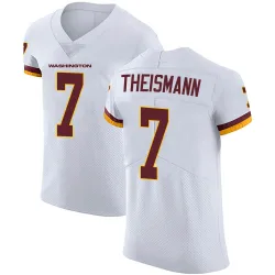 Washington Commanders Men's Elite White Vapor Untouchable Jersey (7 Joe Theismann)