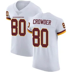Washington Commanders Men's Elite White Vapor Untouchable Jersey (80 Jamison Crowder)