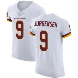 Washington Commanders Men's Elite White Vapor Untouchable Jersey (9 Sonny Jurgensen)