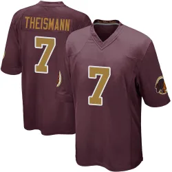 Washington Commanders Men's Game Burgundy Alternate Jersey (7 Joe Theismann)