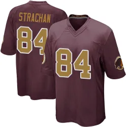 Washington Commanders Men's Game Burgundy Alternate Jersey (84 Mike Strachan)