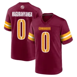Washington Commanders Men's Game Burgundy Jersey (0 T.J. Maguranyanga)