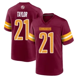 Washington Commanders Men's Game Burgundy Jersey (21 Sean Taylor)