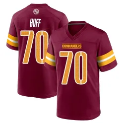 Washington Commanders Men's Game Burgundy Jersey (70 Sam Huff)