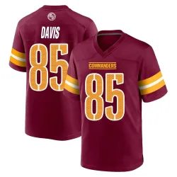 Washington Commanders Men's Game Burgundy Jersey (85 Vernon Davis)