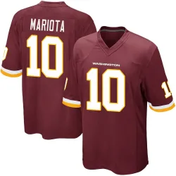 Washington Commanders Men's Game Burgundy Team Color Jersey (10 Marcus Mariota)