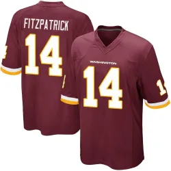 Washington Commanders Men's Game Burgundy Team Color Jersey (14 Ryan Fitzpatrick)