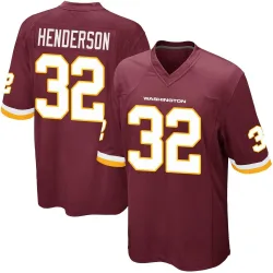 Washington Commanders Men's Game Burgundy Team Color Jersey (32 Xavier Henderson)