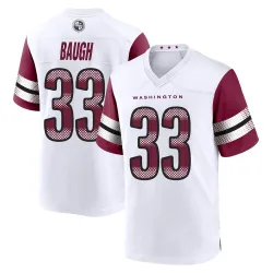 Washington Commanders Men's Game White Jersey (33 Sammy Baugh)