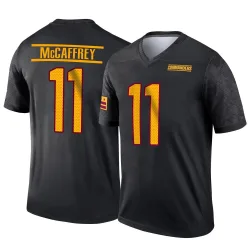 Washington Commanders Men's Legend Black Alternate Jersey (11 Luke McCaffrey)