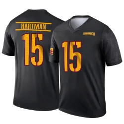 Washington Commanders Men's Legend Black Alternate Jersey (15 Sam Hartman)