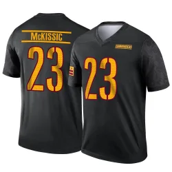 Washington Commanders Men's Legend Black Alternate Jersey (23 J.D. McKissic)