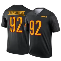 Washington Commanders Men's Legend Black Alternate Jersey (92 Dorance Armstrong)